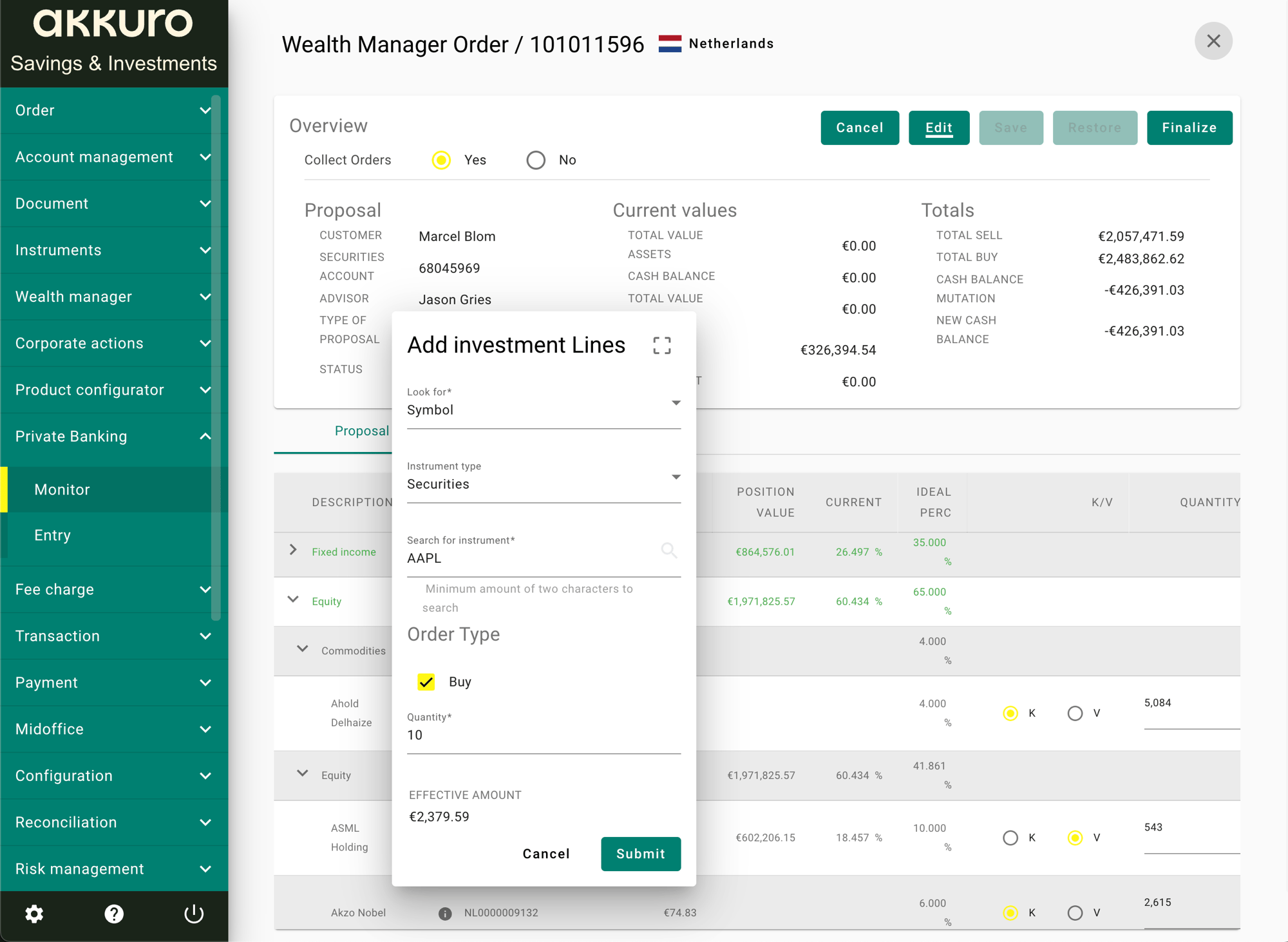 Akkuro | Investments | Fiscal Investments