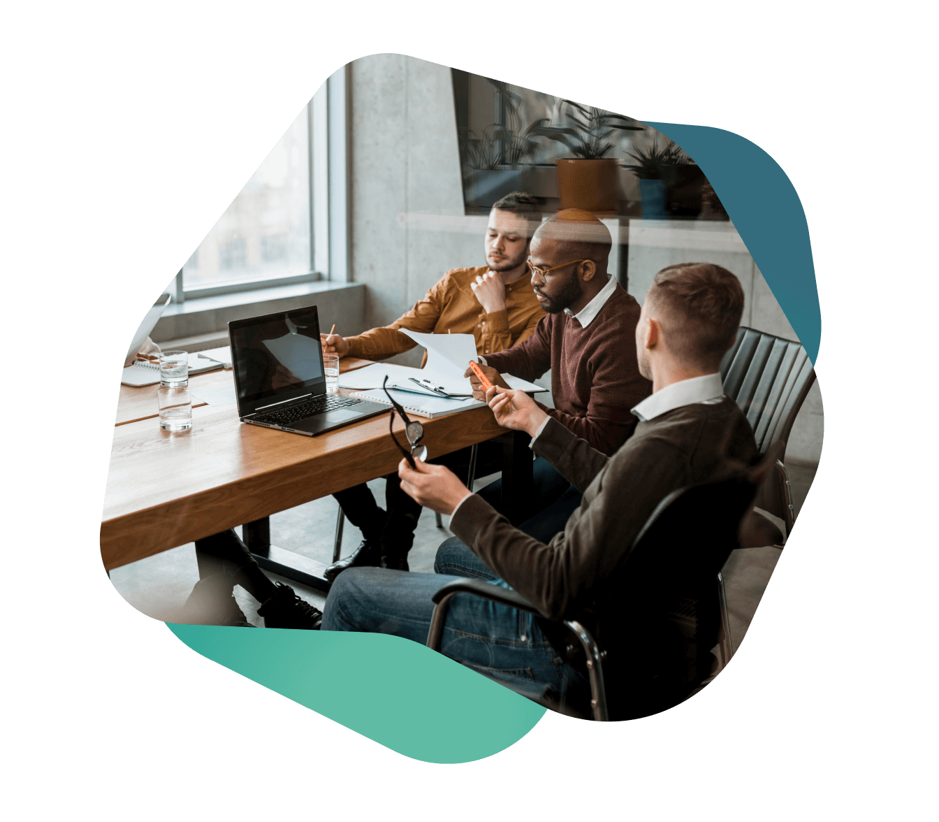 Team of investment engineers working on modernizing and scaling portfolio management