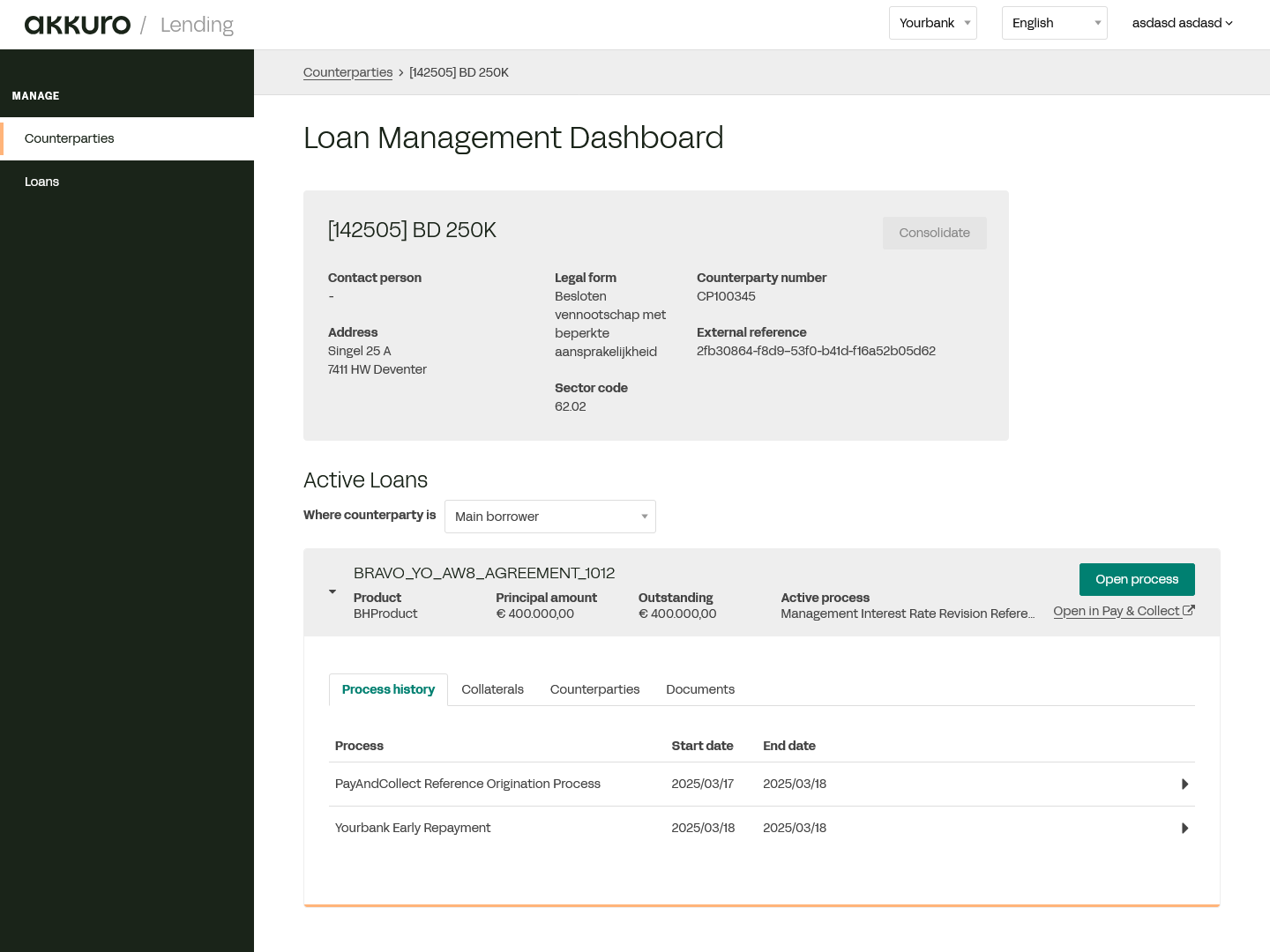 Akkuro Lending | Loan Management | Contract administration, review & monitoring