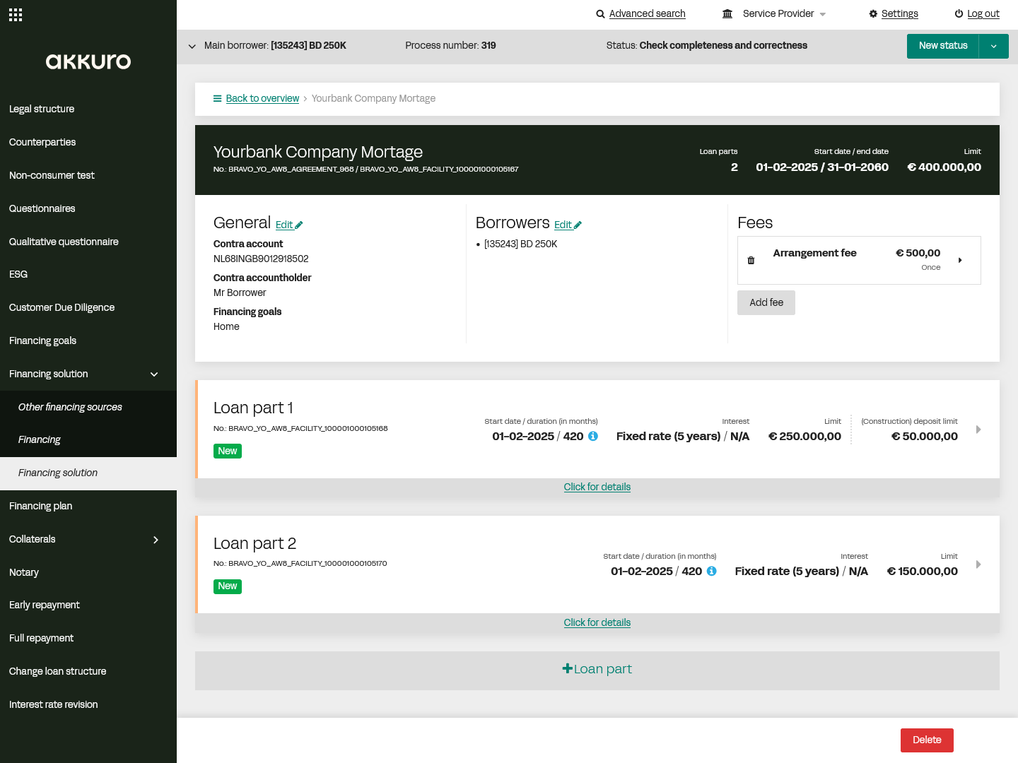 Akkuro | Lending | Loan Origination