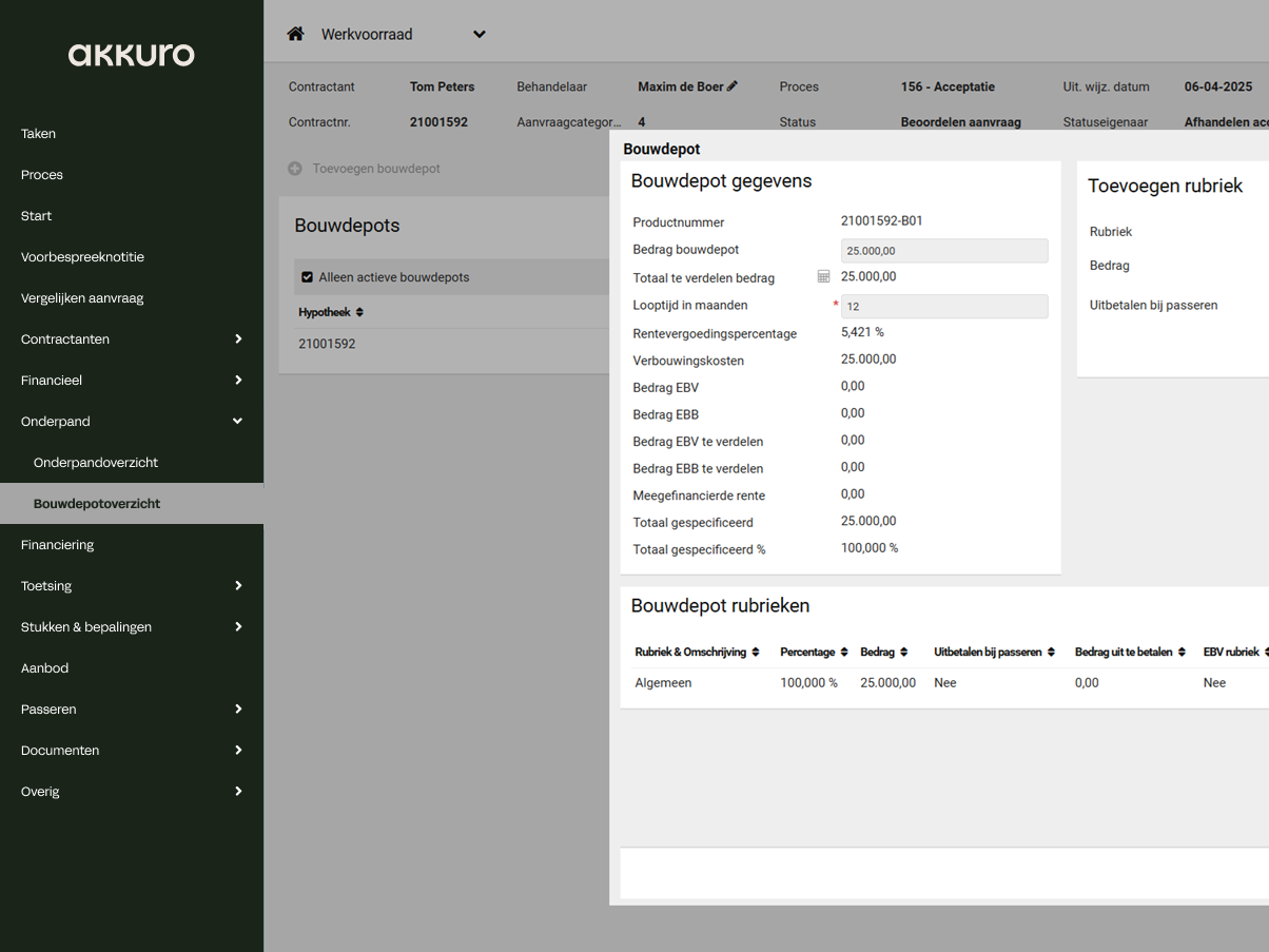 Akkuro | Composable Banking | Mortgages